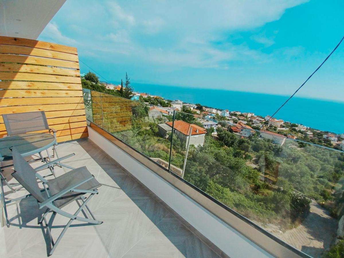 Ionian Pearl Daire Dhërmi Dış mekan fotoğraf